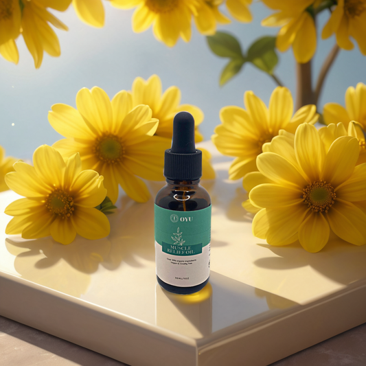 OYU Muscle soreness relief oil Oyu Cosmetics