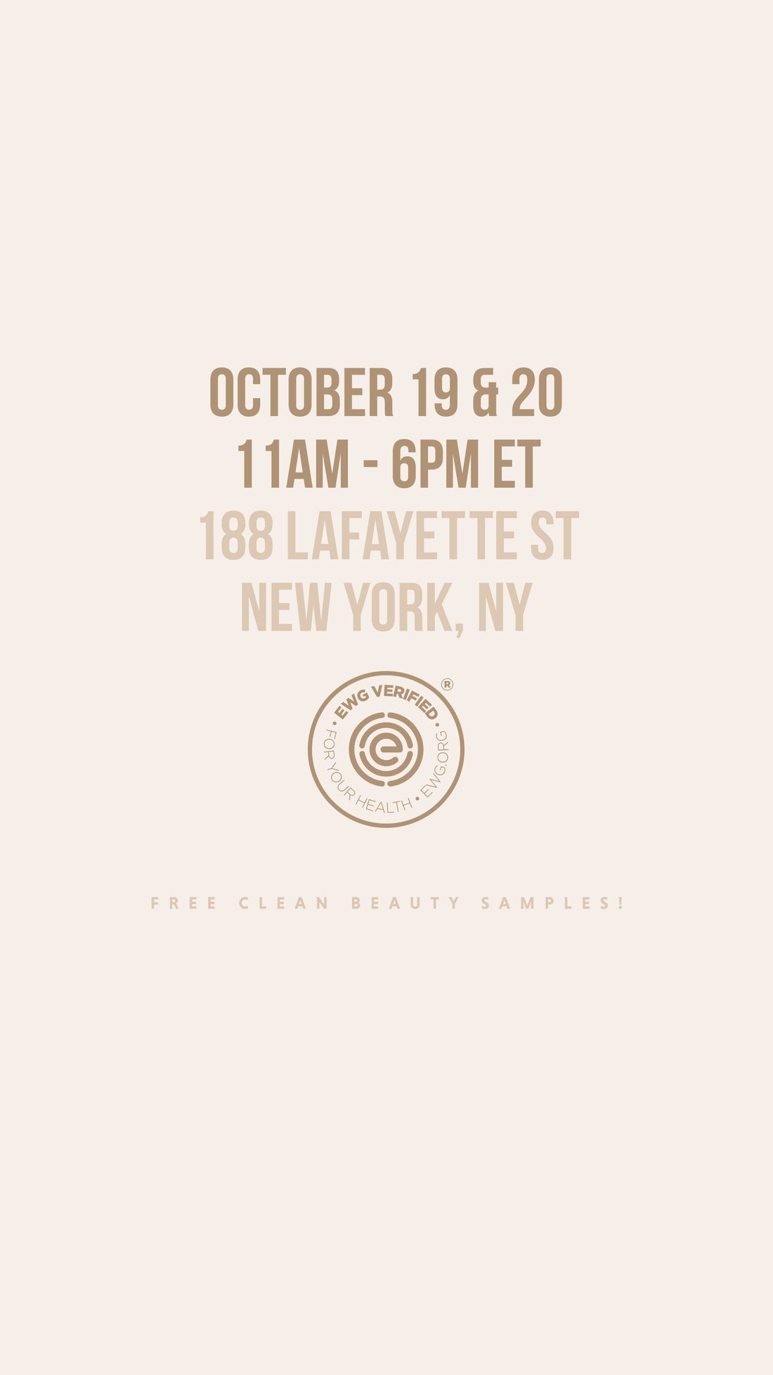 Oyu Cosmetics at the EWG Verified Pop-Up: Clean Beauty in Soho This October!