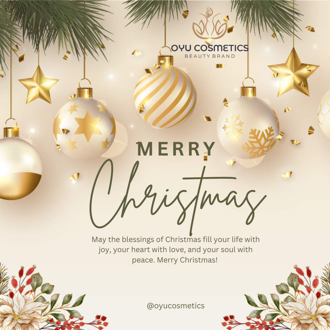 Merry Christmas to You and Your Family from the OYU Cosmetics Team