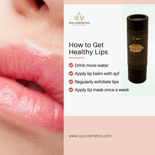 Revitalize Your Lips with Oyu Cosmetics Lip Balm: The Power of Lime and Orange Essential Oils
