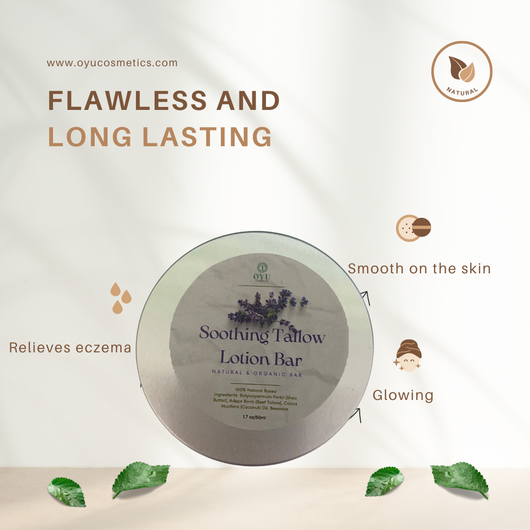 Title-Unveiling-the-Secret-to-Calm-and-Smooth-Skin-Introducing-Oyu-Cosmetics-Soothing-Tallow-Bar Oyu Cosmetics