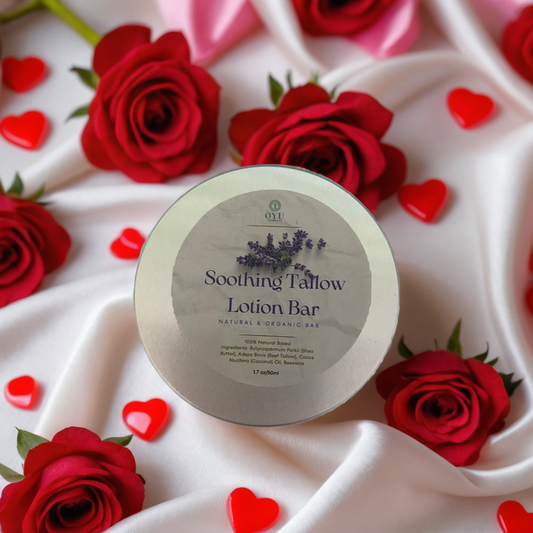 🌿 Nourish Your Skin Naturally with Oyu Botanica’s Beef Tallow Lotion Bar