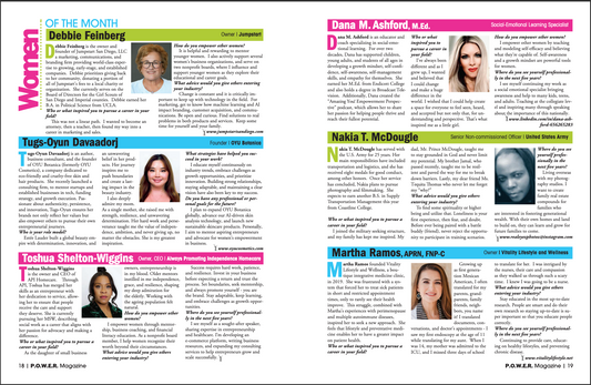 Tugs-Oyun Davaadorj Named Woman of the Month – September 2025