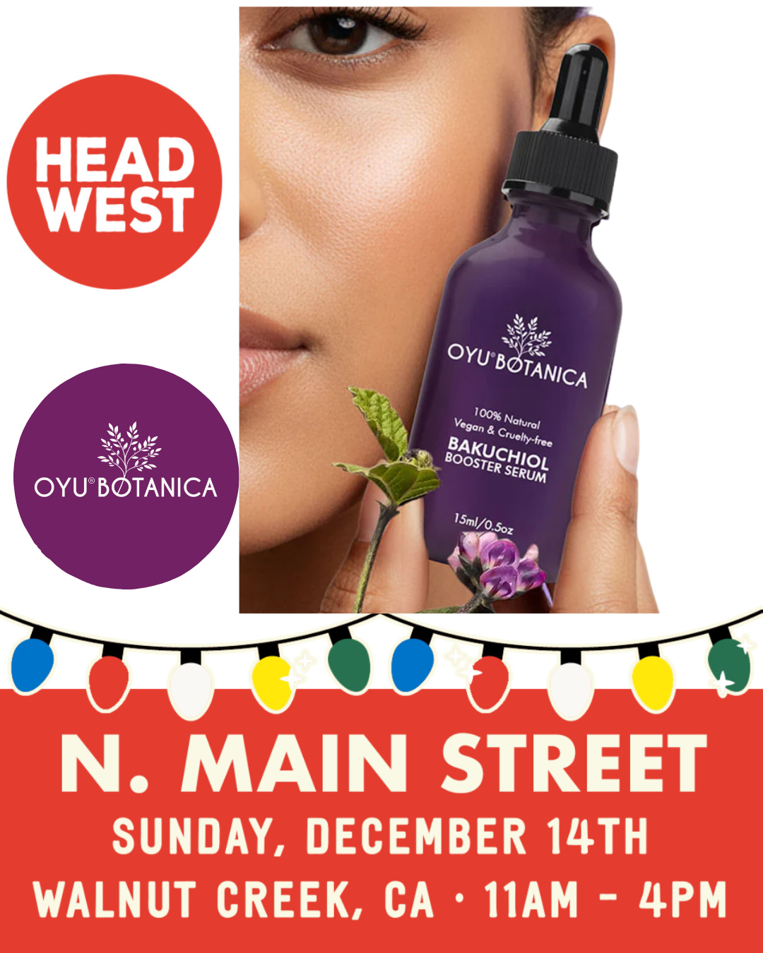 🌿 Oyu Botanica Is Heading to HEAD WEST Marketplace in Walnut Creek This Sunday!