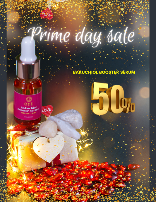 Oyu Cosmetics' Bakuchiol Booster Serum Joins Amazon Prime Day Extravaganza!