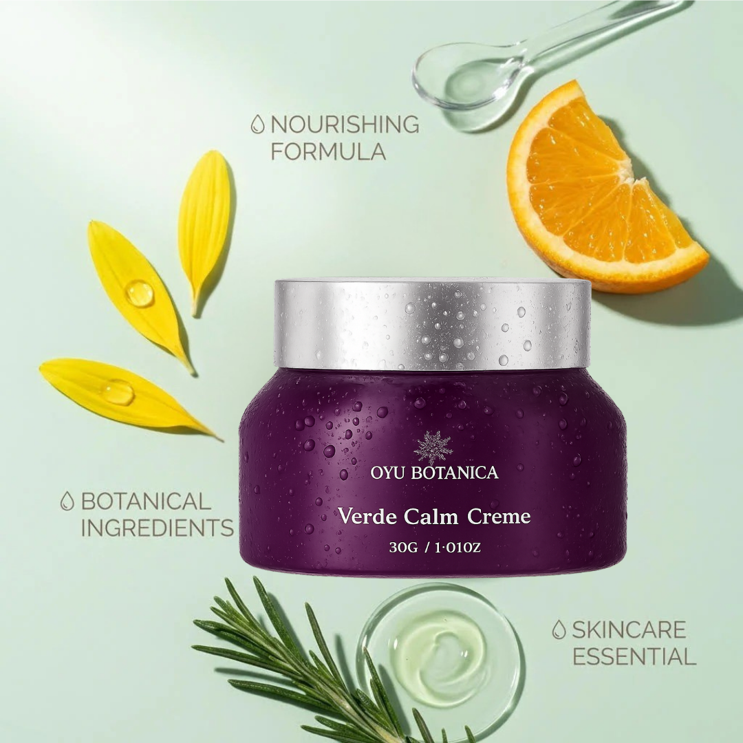 Verde Calm Crème – Organic Face Cream for Sensitive Skin