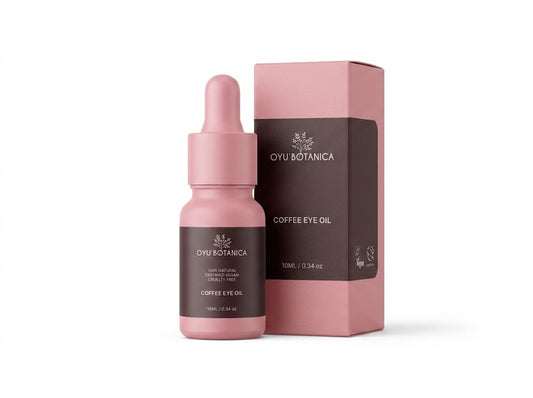 Organic Coffee Bean Oil Eye Treatment – Lightweight Under Eye Oil for Reducing Eye Puffiness