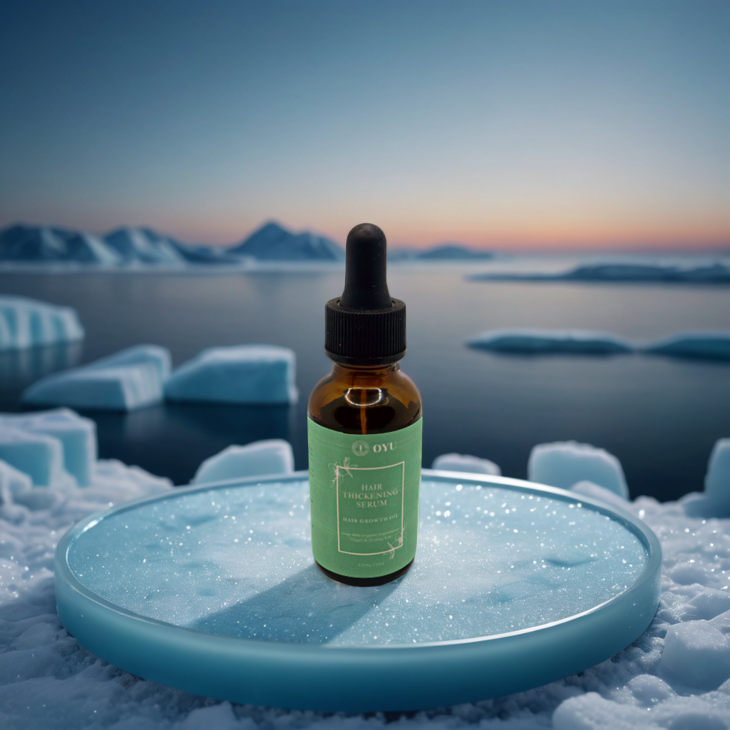 Natural Hair Thickening Oil: Amla, Argan & Nettle Leaf Extract for Lush Locks Oyu Cosmetics