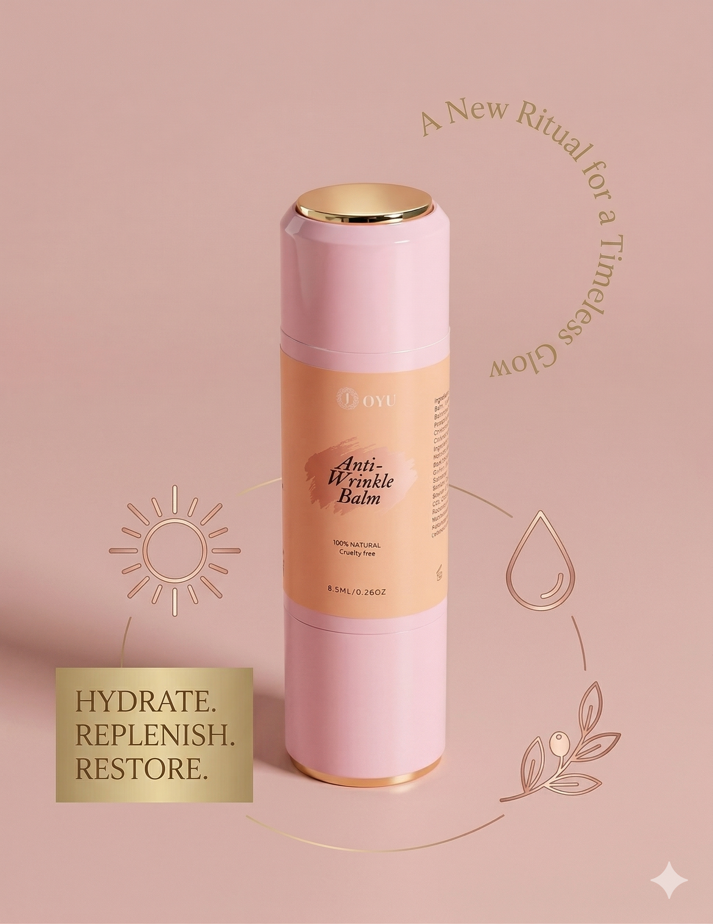 Collagen-Boosting Wrinkle Balm – Hydrating, Firming & Mongolian-Inspired Skincare