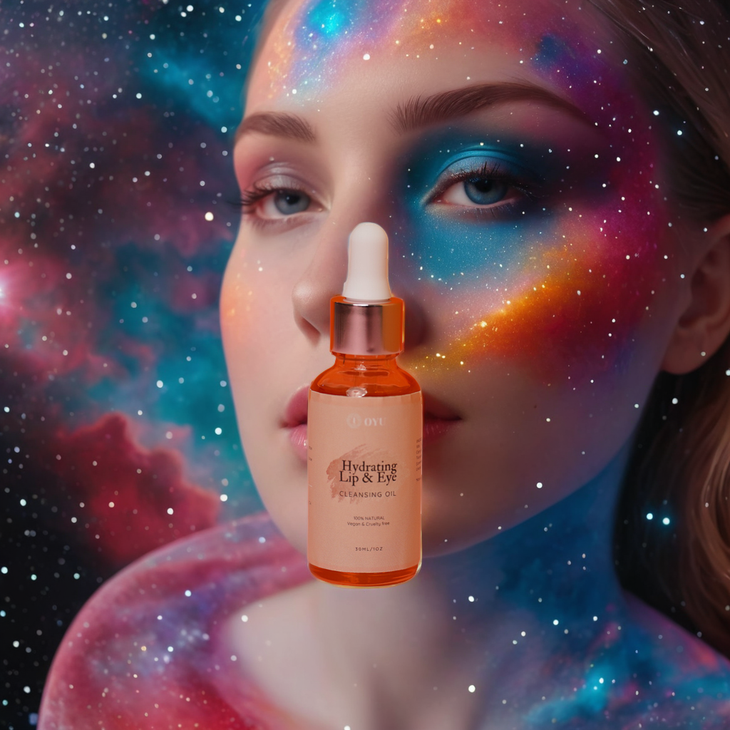 Non-irritating Makeup Remover: Unscented Hydrating Lip & Eye Cleansing Oil Oyu Cosmetics
