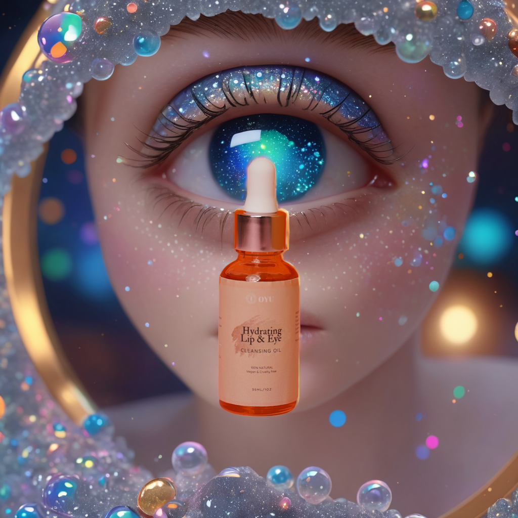 Non-irritating Makeup Remover: Unscented Hydrating Lip & Eye Cleansing Oil Oyu Cosmetics