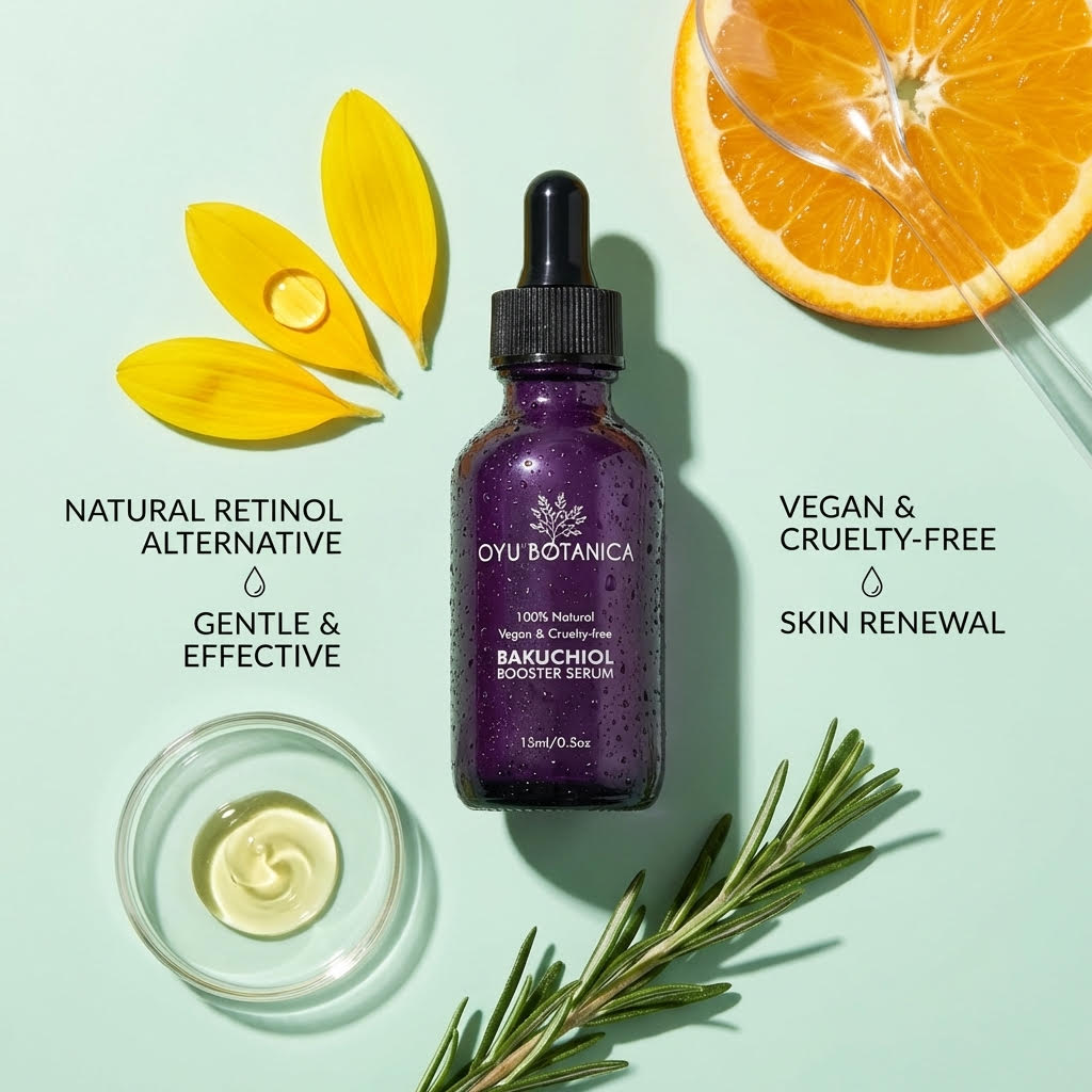 Bakuchiol Serum for Sensitive Skin - Gentle Retinol Alternative