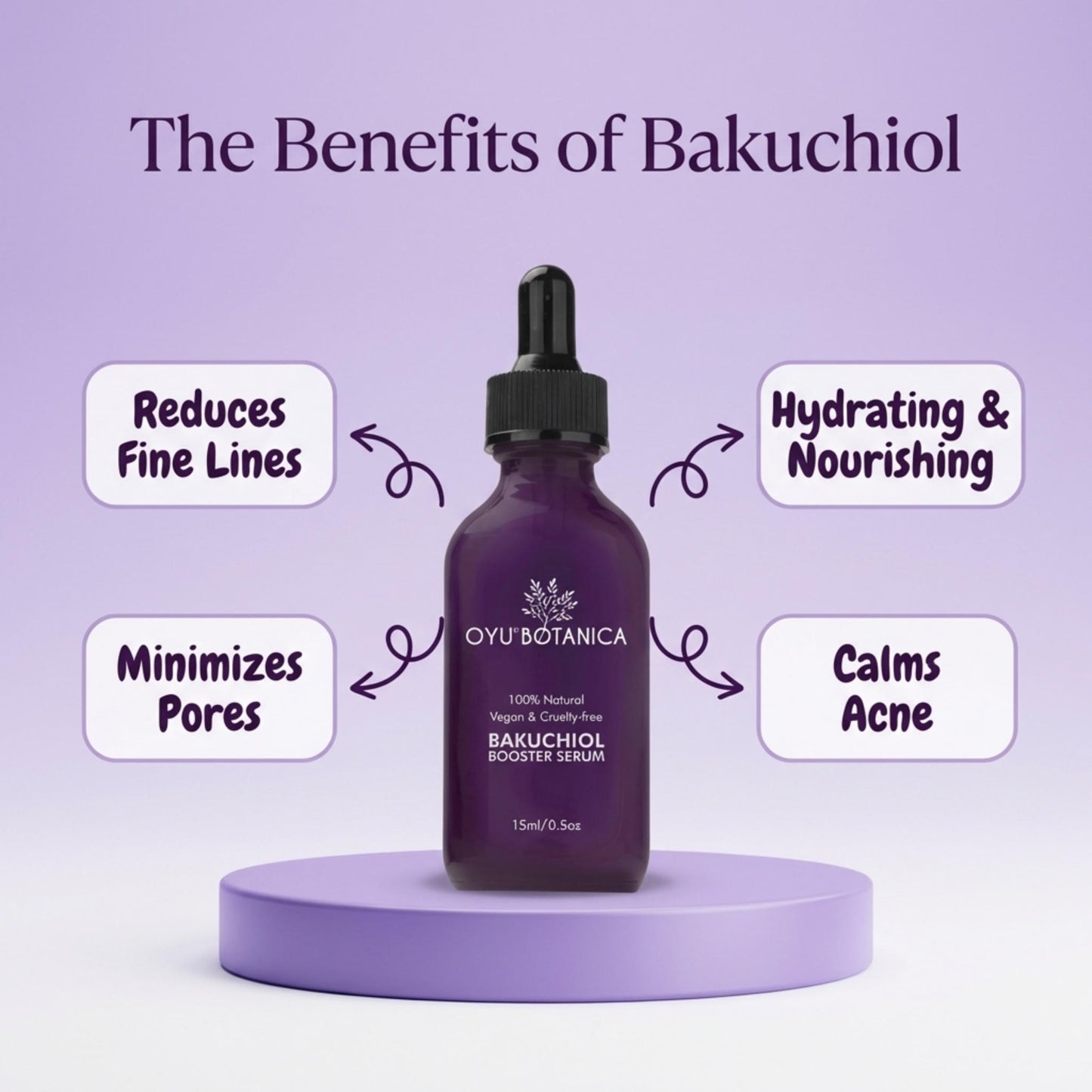 Bakuchiol Serum for Sensitive Skin - Gentle Retinol Alternative