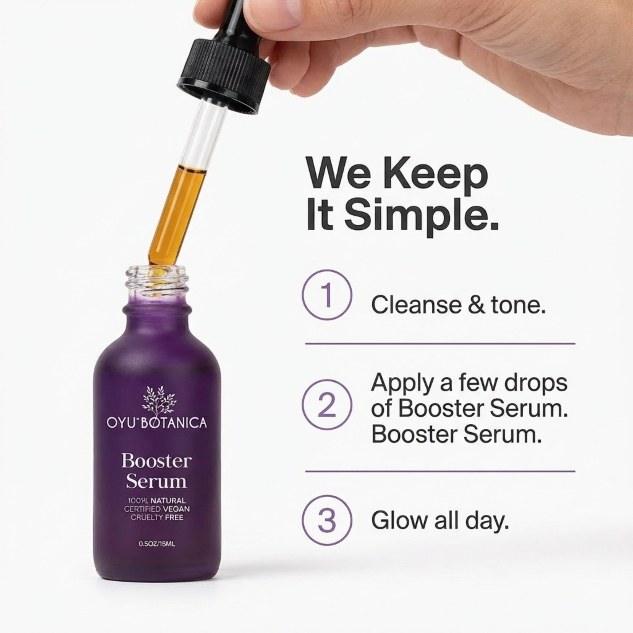 Face Serum for Sensitive Skin | Hemp Seed Oil & Goji Berry Oil