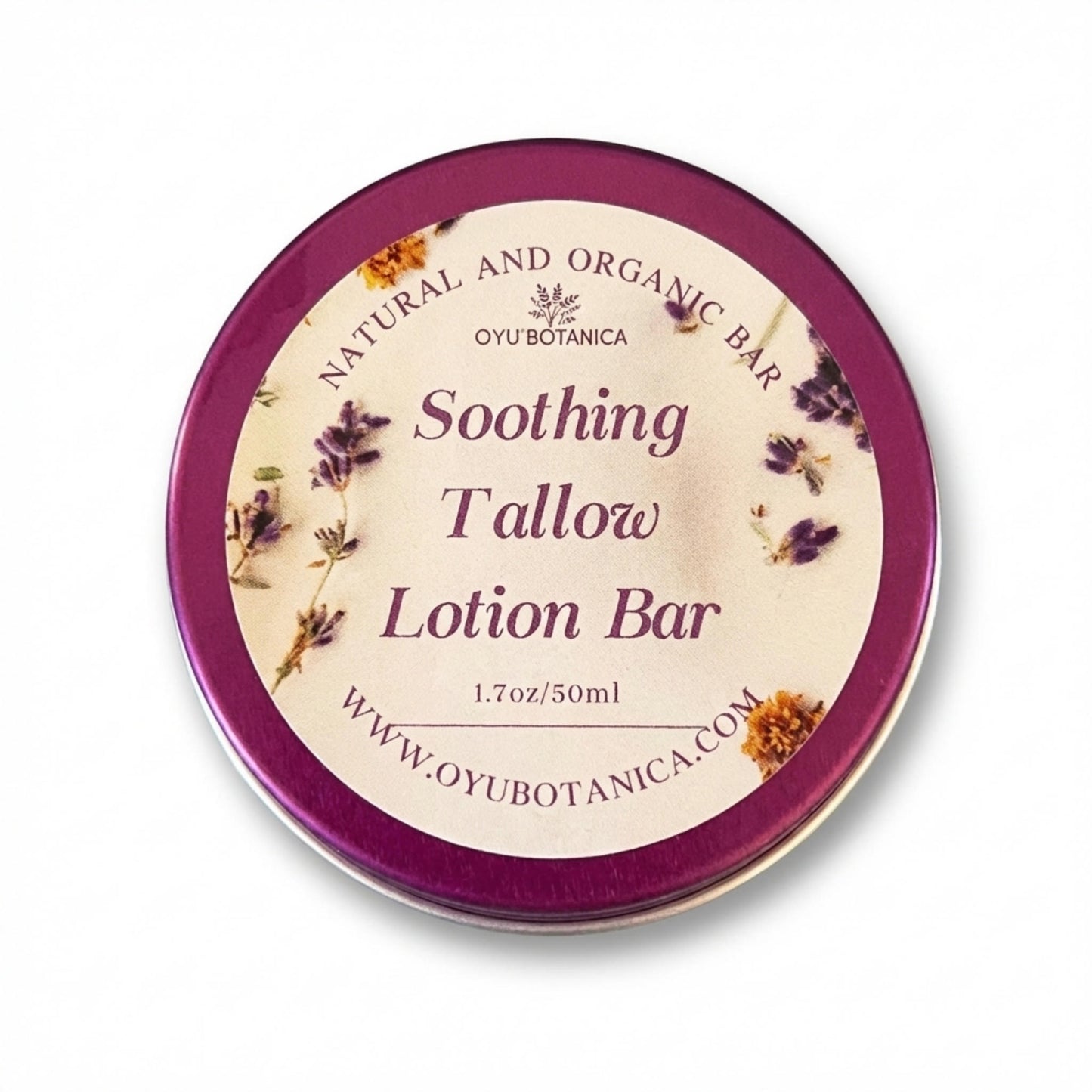 Handmade Nourishing Beef Tallow Lotion Bar – Rich Butter Blend, Fast-Absorbing for Elbows & Feet