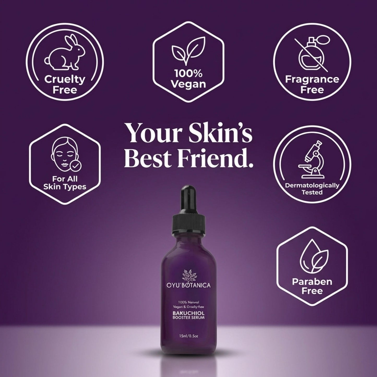 Bakuchiol Serum for Sensitive Skin - Gentle Retinol Alternative