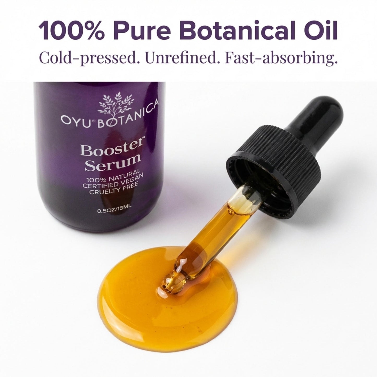 Sensitive Skin Booster Serum – Face Serum for Sensitive Skin with Hemp Seed Oil
