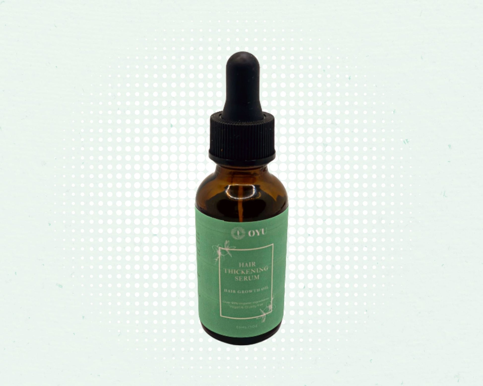 Natural Hair Thickening Oil: Amla, Argan & Nettle Leaf Extract for Lush Locks Oyu Cosmetics